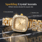 ⌚ 50% OFF NOW! 📿 Women's Drawstring Bracelet Watch – Square dial & quartz movement – Adjustable cord, elegant & casual – perfect for daily wear or gifting ✨🌸