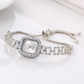 ⌚ 50% OFF NOW! 📿 Women's Drawstring Bracelet Watch – Square dial & quartz movement – Adjustable cord, elegant & casual – perfect for daily wear or gifting ✨🌸