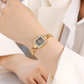 ⌚ 50% OFF NOW! 📿 Women's Drawstring Bracelet Watch – Square dial & quartz movement – Adjustable cord, elegant & casual – perfect for daily wear or gifting ✨🌸