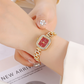 ⌚ 50% OFF NOW! 📿 Women's Drawstring Bracelet Watch – Square dial & quartz movement – Adjustable cord, elegant & casual – perfect for daily wear or gifting ✨🌸