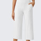 👖 50% OFF NOW! 🌿 Women's Casual Wide Leg Cropped Pants – Side pockets & breathable – Perfect for summer, travel or casual chic – comfortable and stylish ✨🌸