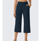 👖 50% OFF NOW! 🌿 Women's Casual Wide Leg Cropped Pants – Side pockets & breathable – Perfect for summer, travel or casual chic – comfortable and stylish ✨🌸