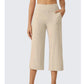 👖 50% OFF NOW! 🌿 Women's Casual Wide Leg Cropped Pants – Side pockets & breathable – Perfect for summer, travel or casual chic – comfortable and stylish ✨🌸
