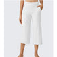 👖 50% OFF NOW! 🌿 Women's Casual Wide Leg Cropped Pants – Side pockets & breathable – Perfect for summer, travel or casual chic – comfortable and stylish ✨🌸