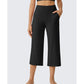 👖 50% OFF NOW! 🌿 Women's Casual Wide Leg Cropped Pants – Side pockets & breathable – Perfect for summer, travel or casual chic – comfortable and stylish ✨🌸