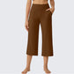 👖 50% OFF NOW! 🌿 Women's Casual Wide Leg Cropped Pants – Side pockets & breathable – Perfect for summer, travel or casual chic – comfortable and stylish ✨🌸