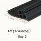 🚪 BUY 2 GET 1 FREE! 🏠 Flexible Window Crevice Rain Seal Barrier Strip – Self-adhesive & weatherproof – Keeps rain & drafts out – easy to cut and install 🌧️✨