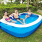 🏊 60% OFF NOW! 💨 Thickened Inflatable Swimming Pool with Air Pump – Durable PVC & quick setup – Perfect for backyard, beach or camping – family-sized summer fun ☀️🌊✨