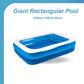 🏊 60% OFF NOW! 💨 Thickened Inflatable Swimming Pool with Air Pump – Durable PVC & quick setup – Perfect for backyard, beach or camping – family-sized summer fun ☀️🌊✨