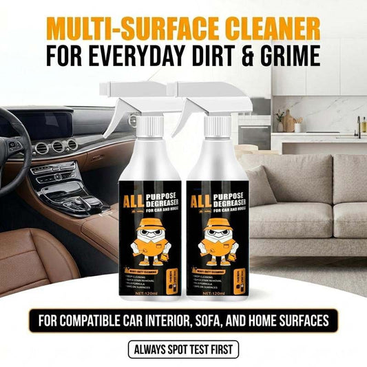 🧼 BUY 2 GET 1 FREE! ✨ Heavy-Duty Interior Cleaner & Degreaser – Multi-surface & quick stain removal – Safe formula, perfect for cars, kitchens or workshops 🚗✨