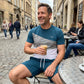 👕 50% OFF NOW! 🎨 Men's Color-Block T-Shirt & Shorts Set – Soft cotton & breathable – Perfect for summer, sports or lounging – stylish and comfortable 🩳✨