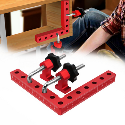 🔧 50% OFF NOW! 🛠️ 90-Degree Positioning Squares Right Angle Clamps Kit – For woodworking & welding – Precise alignment, strong hold – perfect for frames, shelves or DIY projects 📐✨