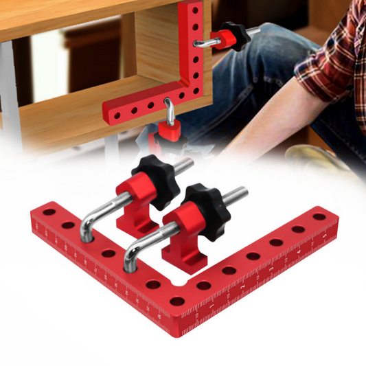 🔧 50% OFF NOW! 🛠️ 90-Degree Positioning Squares Right Angle Clamps Kit – For woodworking & welding – Precise alignment, strong hold – perfect for frames, shelves or DIY projects 📐✨