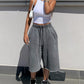 👖 60% OFF NOW! 💥 Wide Leg Denim Shorts – Drawstring waist & loose fit – Lightweight, perfect for beach, city or everyday wear 💨🌸