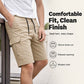 🩳 50% OFF NOW! 🧵 Men's Classic Cargo Stretch Shorts – Durable, comfortable & multi-pocket – Perfect for outdoor, travel or casual summer days 🌿✨