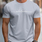 👕 50% OFF NOW! 🔥 Men's Summer Graphic Print Crew Neck T-Shirt – Minimalist script & athletic fit – Breathable cotton, perfect for casual or active days ✨🌿
