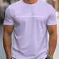 👕 50% OFF NOW! 🔥 Men's Summer Graphic Print Crew Neck T-Shirt – Minimalist script & athletic fit – Breathable cotton, perfect for casual or active days ✨🌿
