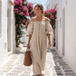👗 50% OFF NOW! 🌸 Women's Off-Shoulder Maxi Dress – Lantern sleeves & flowy fit – Perfect for summer parties or romantic evenings – elegant and lightweight ✨🌿