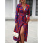 👗 50% OFF NOW! 🌈 Multi-Color Printed Shirt Dress – Soft & breathable – Perfect for summer, beach or casual days – vibrant & easy to wear ✨🌸