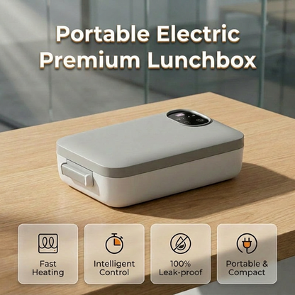 🍱 50% OFF NOW! ⚡ Portable Electric Lunch Box with Self-Heating – Compact & silent – Keeps meals warm – perfect for office, road trips or picnics 🔋✨