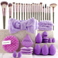 💄 50% OFF NOW! 🖌️ All-in-One Makeup Brush & Sponge Set – 6 essential tools & carrying case – Perfect for foundation, eyeshadow or contouring – soft and durable 💁‍♀️✨