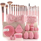 💄 50% OFF NOW! 🖌️ All-in-One Makeup Brush & Sponge Set – 6 essential tools & carrying case – Perfect for foundation, eyeshadow or contouring – soft and durable 💁‍♀️✨