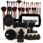 💄 50% OFF NOW! 🖌️ All-in-One Makeup Brush & Sponge Set – 6 essential tools & carrying case – Perfect for foundation, eyeshadow or contouring – soft and durable 💁‍♀️✨