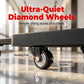🛒 60% OFF NOW! ⏰ Foldable Silent Hand Truck – 150kg capacity & quiet wheels – Compact & sturdy – perfect for moving, deliveries or warehouses 🧳🔇✨