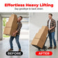 🛒 60% OFF NOW! ⏰ Foldable Silent Hand Truck – 150kg capacity & quiet wheels – Compact & sturdy – perfect for moving, deliveries or warehouses 🧳🔇✨
