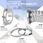 🧲 50% OFF NOW! 🔧 Magnetic Dryer Vent Coupling Connector Kit – Tool-free & secure seal – Easy to install, prevents disconnections – perfect for laundry rooms or tight spaces 🧺✨