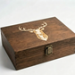 🪵 50% OFF NOW! 🏹 Wooden Hunting Memory Box – Rustic design & engraved – Perfect for storing keepsakes, photos or gear – great gift for hunters 🦌✨