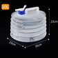💧 50% OFF NOW! 🧳 Collapsible Water Container with Spigot – Food-grade & leak-proof – Holds 5L/10L, perfect for camping, travel or emergencies – foldable for easy storage 🏕️✨