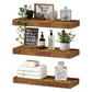 🪵 60% OFF NOW! 📚 Minimalist Wooden Floating Wall Shelves – Clean design & sturdy support – Perfect for books, plants or decor – easy to install, fits any room 🏠🌿✨