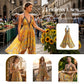 👗🌺Women's Boho Deep V Halter Maxi Dress