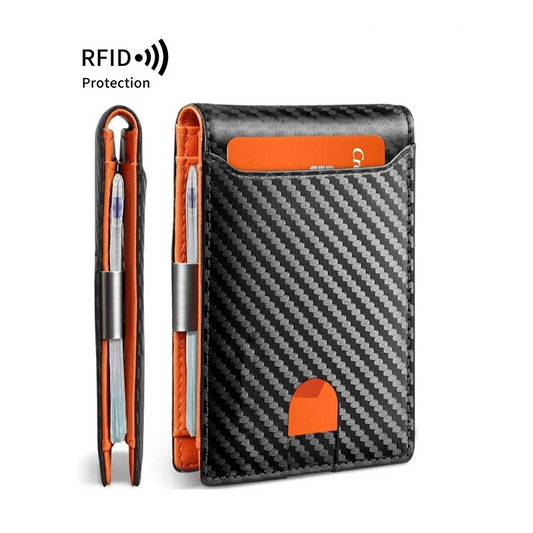 👛 50% OFF NOW! ⏰ Minimalist Men's Card Holder Wallet with RFID Blocking – Sleek & compact – Holds cards & cash securely – perfect for daily carry or travel 🛡️✨