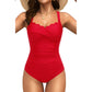 👙 50% OFF NOW! 🥳 Women's Classic Plus-Size One-Piece Swimsuit – Flattering & comfortable – Perfect for beach, pool or vacation – supportive and stylish 🌊💕✨