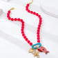 📿 50% OFF NOW! ⏰ Vibrant Boho Coastal Beaded Necklace – Handcrafted & colourful – Perfect for beach, festival or bohemian style – lightweight and unique 🌊✨🌸