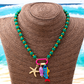 📿 50% OFF NOW! ⏰ Vibrant Boho Coastal Beaded Necklace – Handcrafted & colourful – Perfect for beach, festival or bohemian style – lightweight and unique 🌊✨🌸