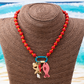 📿 50% OFF NOW! ⏰ Vibrant Boho Coastal Beaded Necklace – Handcrafted & colourful – Perfect for beach, festival or bohemian style – lightweight and unique 🌊✨🌸