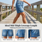 🩳 50% OFF NOW! 🌸 Stretchy Mid-Rise Bermuda Shorts – Cargo pockets & all-day comfort – Perfect for summer, travel or casual days – breathable and versatile 🌿💪✨