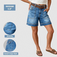 🩳 50% OFF NOW! 🌸 Stretchy Mid-Rise Bermuda Shorts – Cargo pockets & all-day comfort – Perfect for summer, travel or casual days – breathable and versatile 🌿💪✨