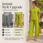 👗 50% OFF NOW! ⏳ Women's V-Neck Top & Wide-Leg Pants Set – Flowy & breathable – Perfect for summer, work or vacation – effortless style ✨🌸