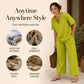 👗 50% OFF NOW! ⏳ Women's V-Neck Top & Wide-Leg Pants Set – Flowy & breathable – Perfect for summer, work or vacation – effortless style ✨🌸