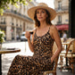 👗 50% OFF NOW! 🐆 Women's Leopard Print Spaghetti Strap Maxi Dress – Flowy & lightweight – Perfect for beach, summer parties or bold daily style – wild and elegant 🌊✨