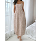 👗 50% OFF NOW! 🐆 Women's Leopard Print Spaghetti Strap Maxi Dress – Flowy & lightweight – Perfect for beach, summer parties or bold daily style – wild and elegant 🌊✨
