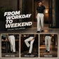 👖 50% OFF NOW! ⏰ Men's Soft Draped Straight Leg Pants – Lightweight & relaxed fit – Perfect for work or casual days – comfortable and timeless 🌿✨