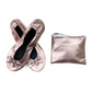 🥿 50% OFF NOW! ⏰ Women's Elegant Foldable Ballet Flats – Lightweight & portable – Perfect for travel, office or back-up comfort – stylish and practical ✨🌸