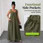 👗 50% OFF NOW! 🥳 Elegant Maxi Dress – Adjustable straps & side pockets – Flowy & lightweight – perfect for summer or beach 🌸✨