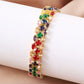 💎 50% OFF NOW! ⏰ Women's Elegant Multicolor Tennis Bracelet – Sparkling & adjustable – Perfect for daily wear or special occasions – vibrant and timeless ✨🌸