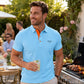 👕 50% RABATT! 💨 Men's Breathable Short Sleeve T-Shirt – Soft cotton & relaxed fit – Perfect for daily wear, sports or summer days – lightweight and versatile ☀️✨
